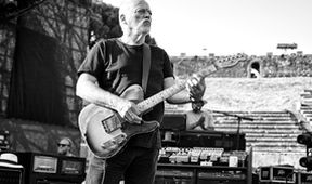 David Gilmour v Pompejích